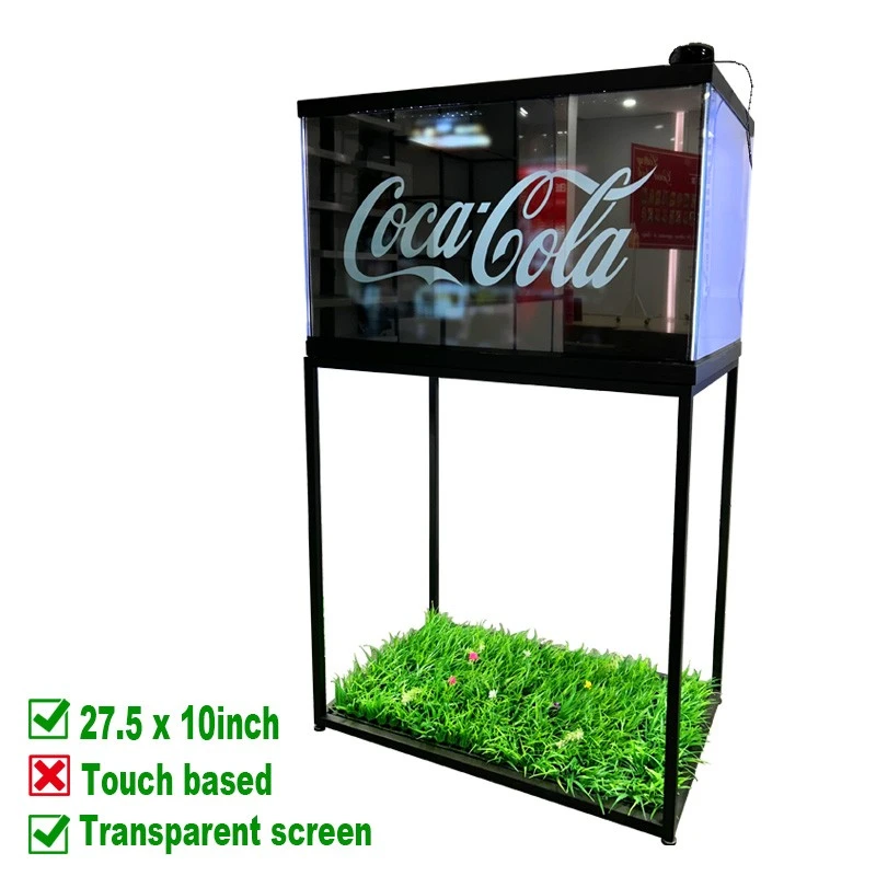 27x10 Transparante Non-touch Screen Player