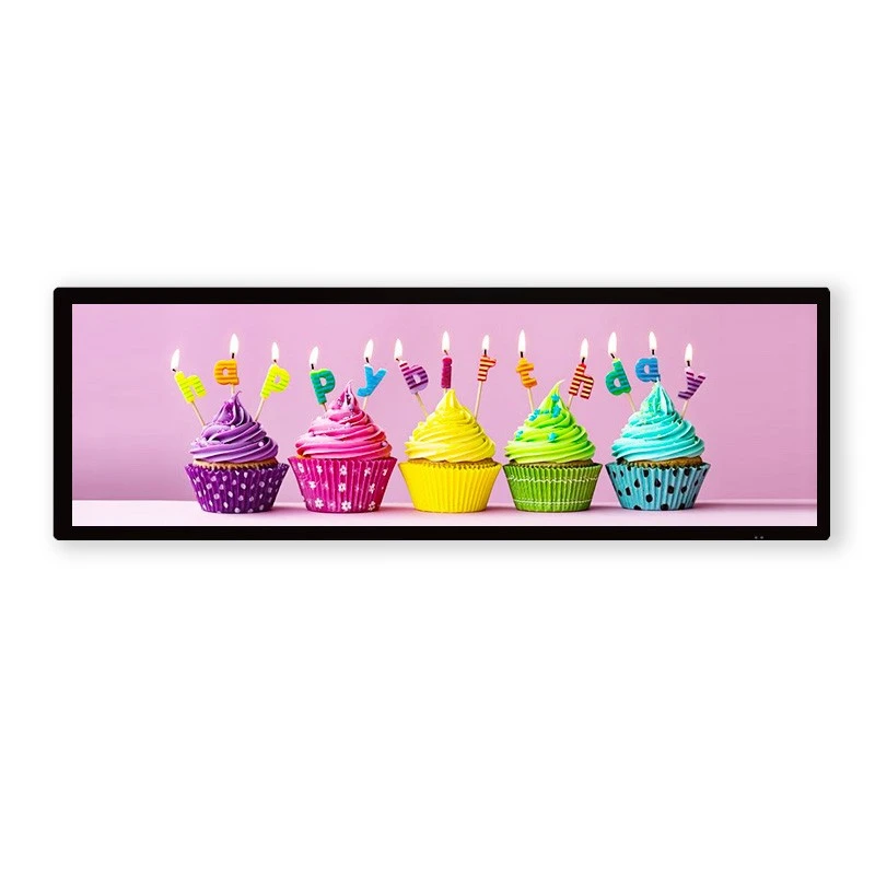 43,9 inch LCD-balkdisplay dubbele gezichsschermfabrikant