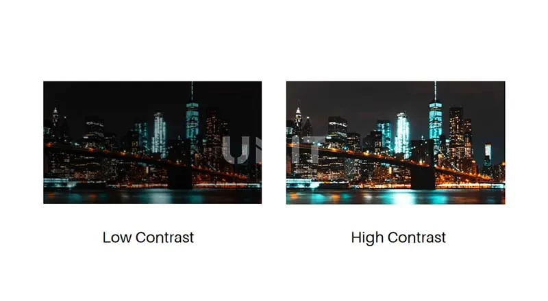 Contrast Ratio: Why LED Wins on Dark Backgrounds