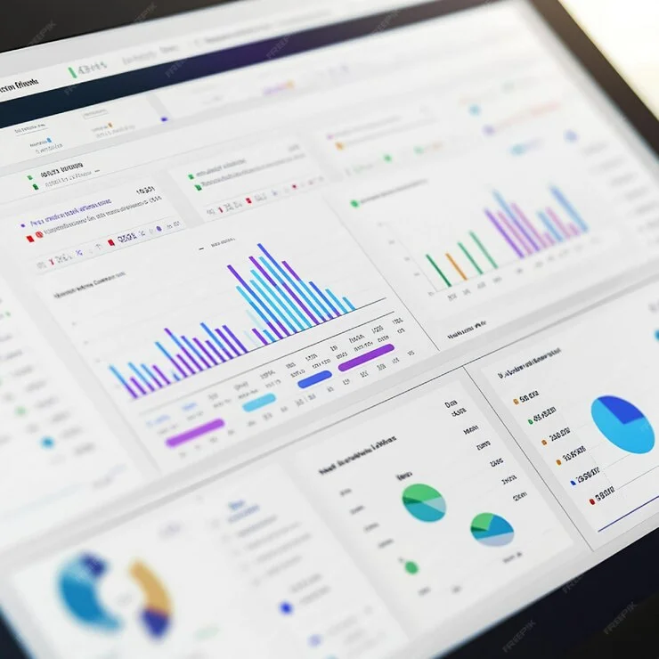 Centralized ESL management dashboard displaying real-time label health monitoring and multi-store price synchronization Centralized ESL management dashboard displaying real-time label health monitoring and multi-store price synchronization