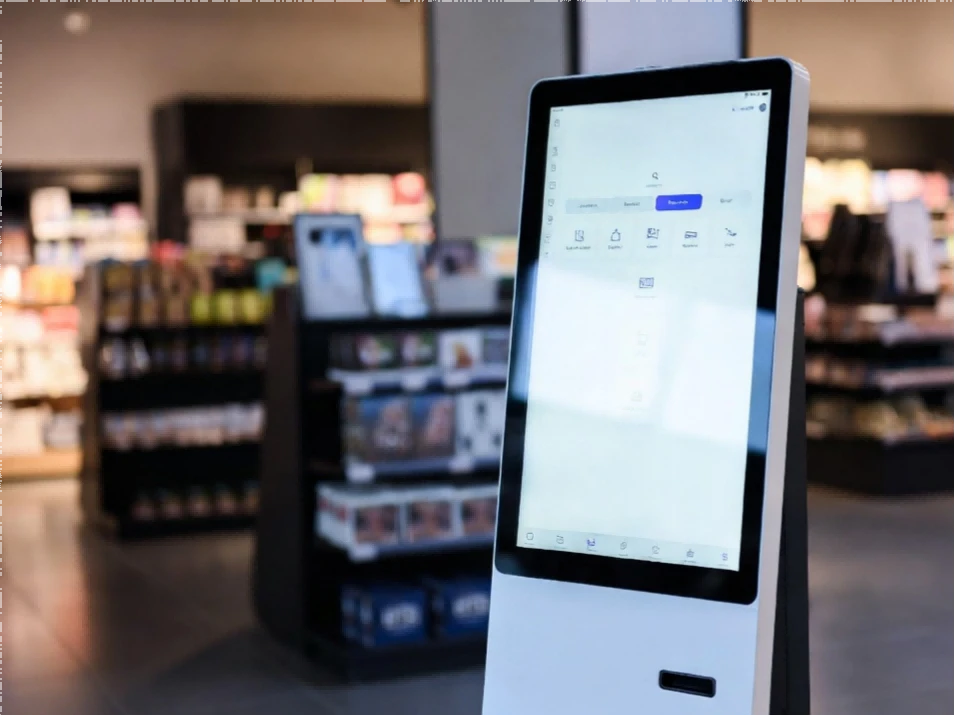 Touchscreen Monitor Kiosk verbetert interactief winkele