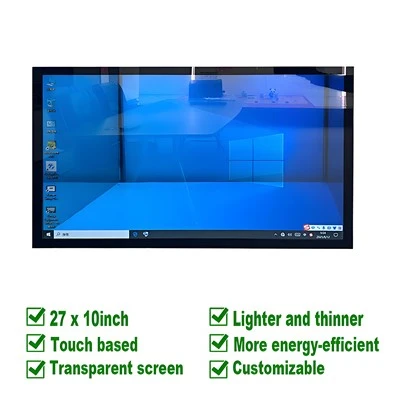 27x10 Transparant Touch Screen