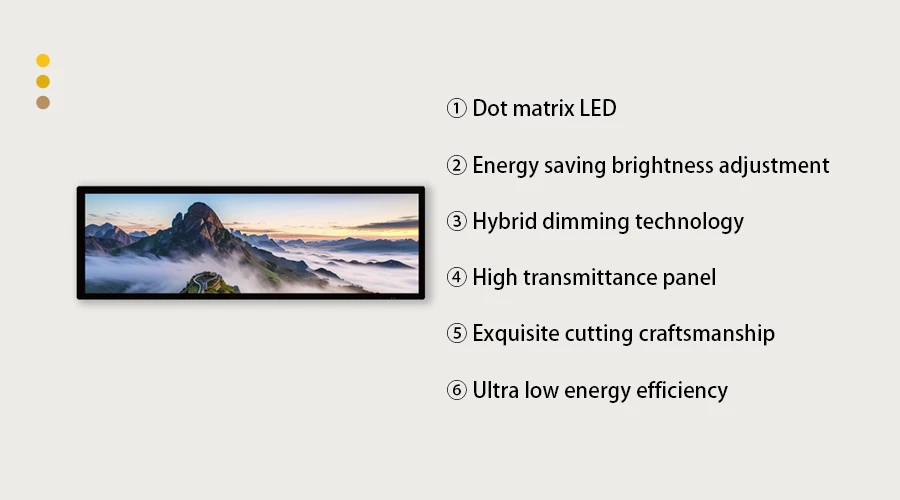 28 .6 Inch Bar Display Digital Signage
