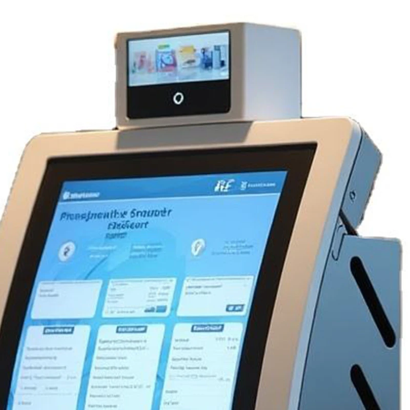 Self Service Reception Interactive Kiosks Solutions Display