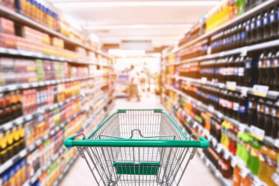 Supermarket Electronic shelf labels